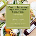 Here for you to make healthy eating easier than ever. Farmers Market ordering for Saturday pickup closes at 12pm Thursday ✨ Be sure not to miss @southernhillfarms peaches - they’re only in season for a few weeks and will be gone before you know it 🍑 www.realdamngoodfood.com 🌱
